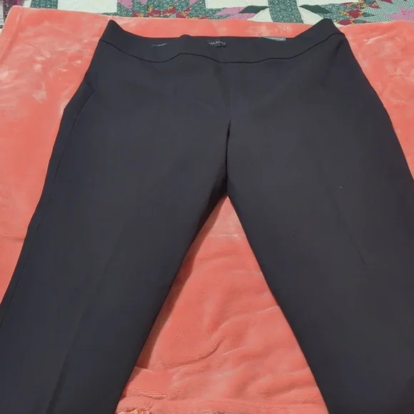 Talbots Black Dress Pants Size 14 Chatham Ankle Pants - Picture 2 of 8